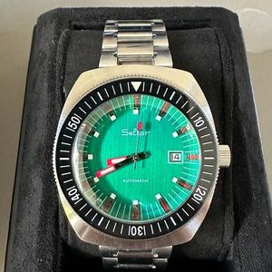 NWT Selhor Vintage Diver S15038 watch